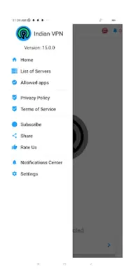 Indian VPN android App screenshot 0