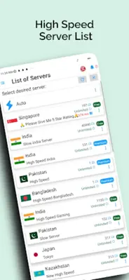 Indian VPN android App screenshot 1