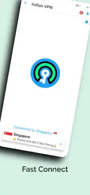 Indian VPN android App screenshot 2